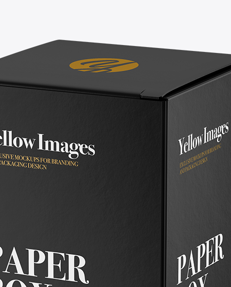 Paper Box Mockup