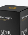 Paper Box Mockup