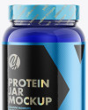 Clear Protein Jar Mockup