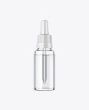 Clear Glass Dropper Bottle Mockup