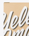 Kraft Paper Box Mockup