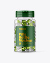 Clear Pills Bottle Mockup