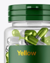 Clear Pills Bottle Mockup