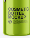 Metallic Cosmetic Bottle Mockup Metallic Cosmetic Bottle Mockup