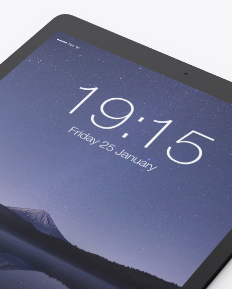 Clay iPad Pro 12.9 Mockup