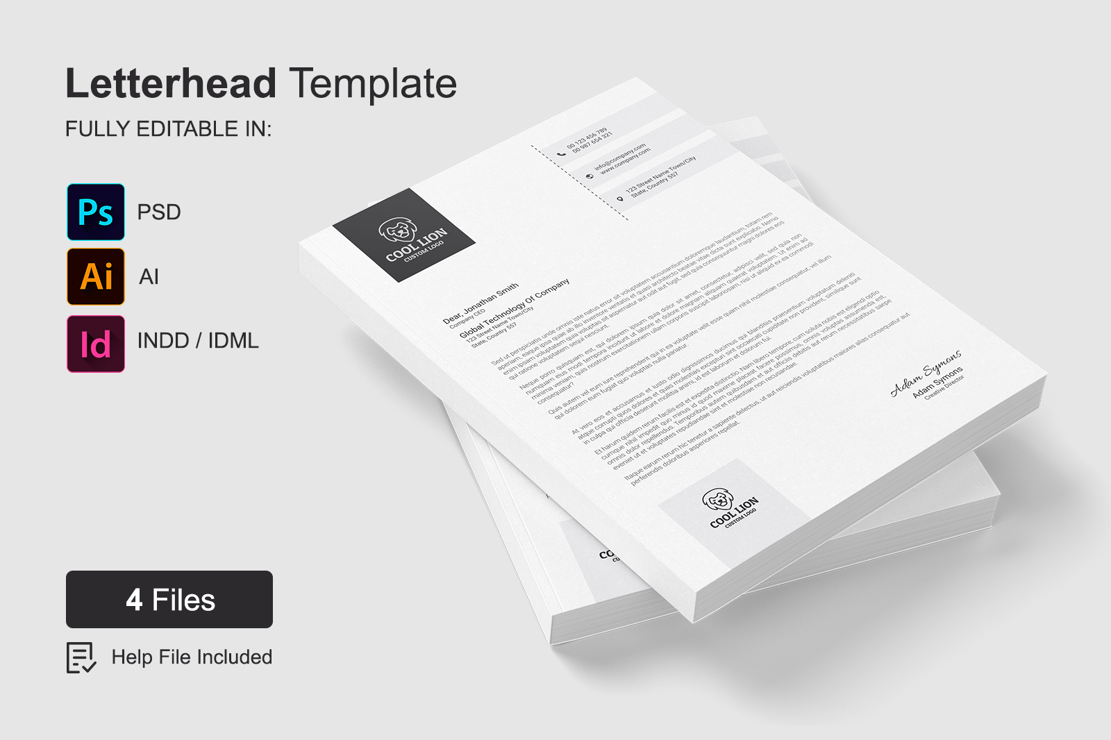 Innovative Letterhead Innovative Letterhead