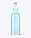 Tonic Water Bottle Mockup