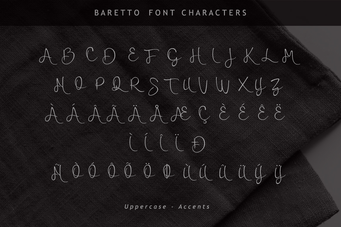 Baretto Font Baretto Font