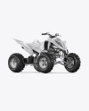 Quad Bike Mockup - Half Side View