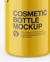 Glossy Cosmetic Bottle Mockup