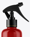 Glossy Spray Bottle Mockup