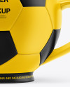 Matte Soccer Mug Mockup