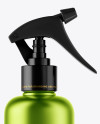 Metallized Spray Bottle Mockup