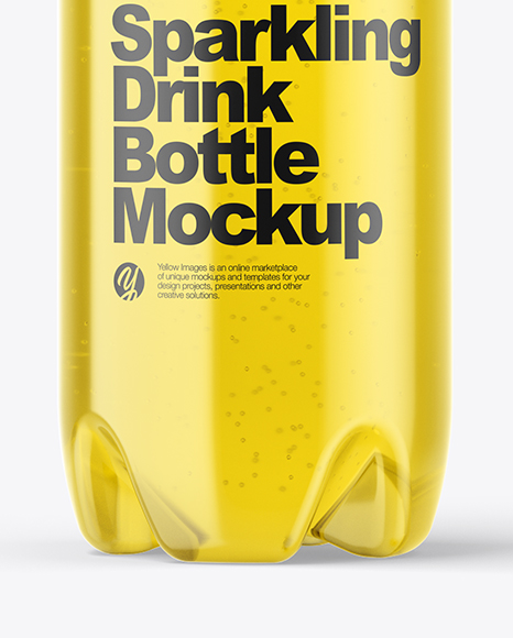 Plastic Drink Bottle Mockup