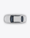 Luxury Car Mockup - Top View