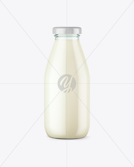 Milk Bottle Mockup