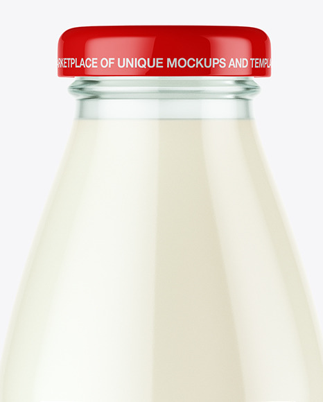 Milk Bottle Mockup