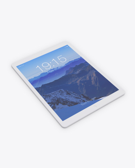 Clay iPad Pro 12.9 Mockup