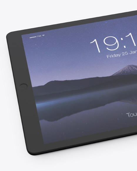 Clay iPad Pro 12.9 Mockup