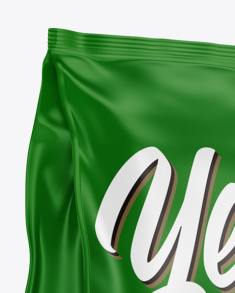 Matte Snack Package Mockup