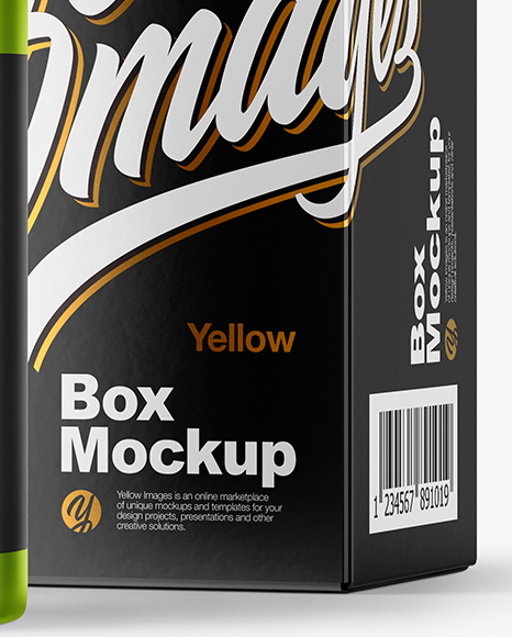 Metallic Pills Bottle with Box Mockup Metallic Pills Bottle with Box Mockup