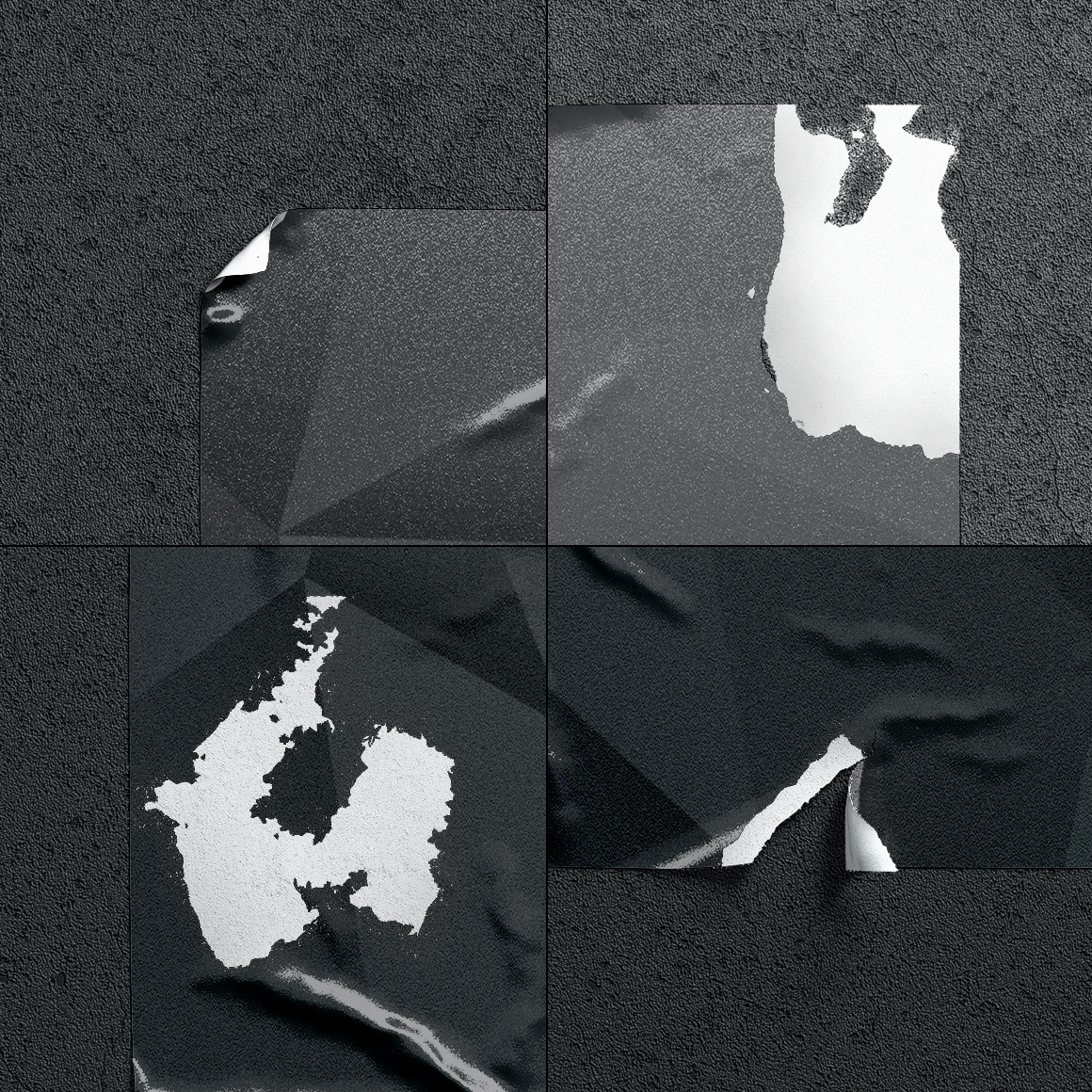 Torn Wheatpaste Poster Mockup Torn Wheatpaste Poster Mockup