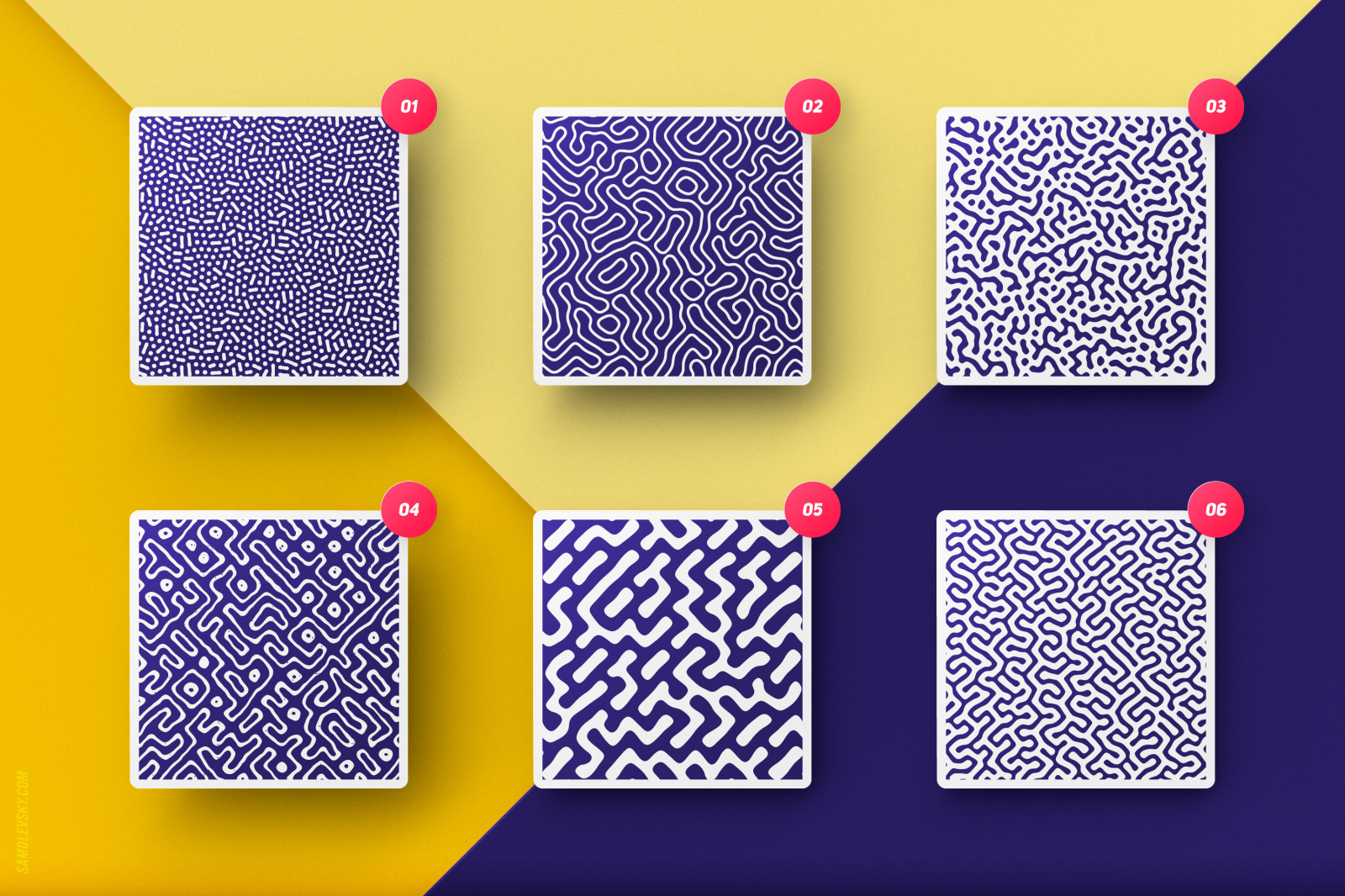 Organic patterns - 120 textures and brushes collection Organic patterns - 120 textures and brushes collection