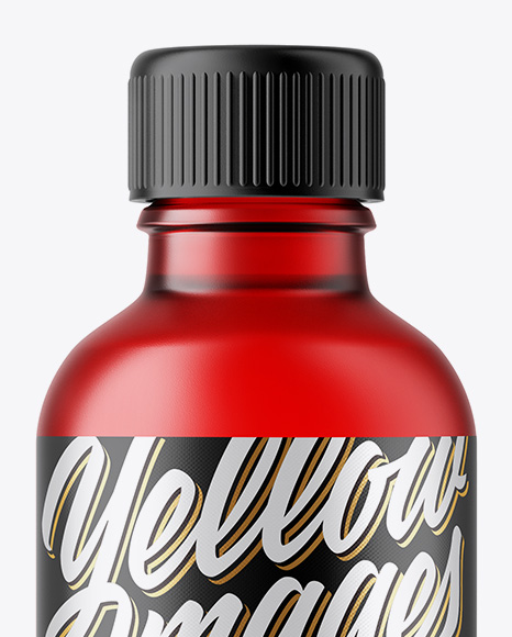 50ml Frosted Red Glass 小osmetic Bottle 50ml Frosted Red Glass 小osmetic Bottle