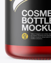 50ml Frosted Red Glass 小osmetic Bottle 50ml Frosted Red Glass 小osmetic Bottle