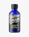 50ml Frosted Blue Glass 小osmetic Bottle 50ml Frosted Blue Glass 小osmetic Bottle