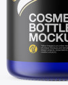 50ml Frosted Blue Glass 小osmetic Bottle 50ml Frosted Blue Glass 小osmetic Bottle