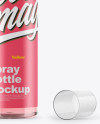 Plastic Spray Bottle Mockup