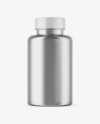 Metallic Plastic Jar Mockup