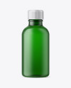 50ml Frosted Green Glass Сosmetic Bottle