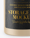 Ceramic Storage Jar Mockup