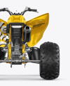 Quad Bike Mockup - Back View