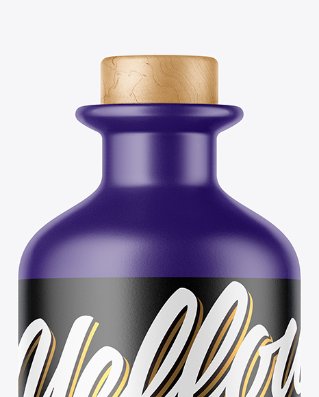 Matte Bottle Mockup Matte Bottle Mockup