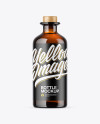 Amber Bottle Mockup Amber Bottle Mockup