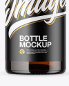 Amber Bottle Mockup Amber Bottle Mockup