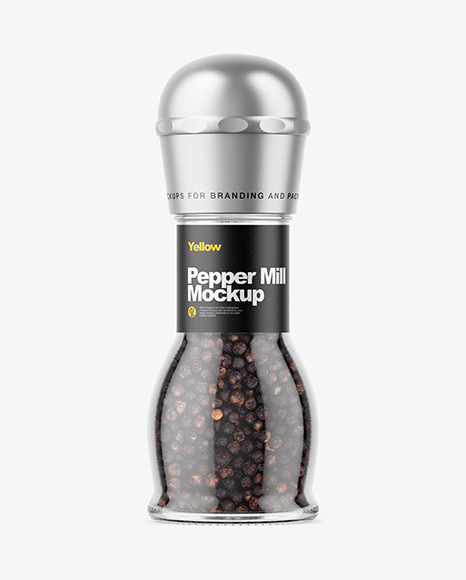 Pepper Mill Mockup