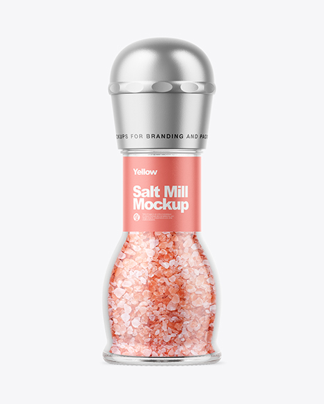 Pink Salt Mill Mockup