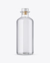 Clear Bottle Mockup