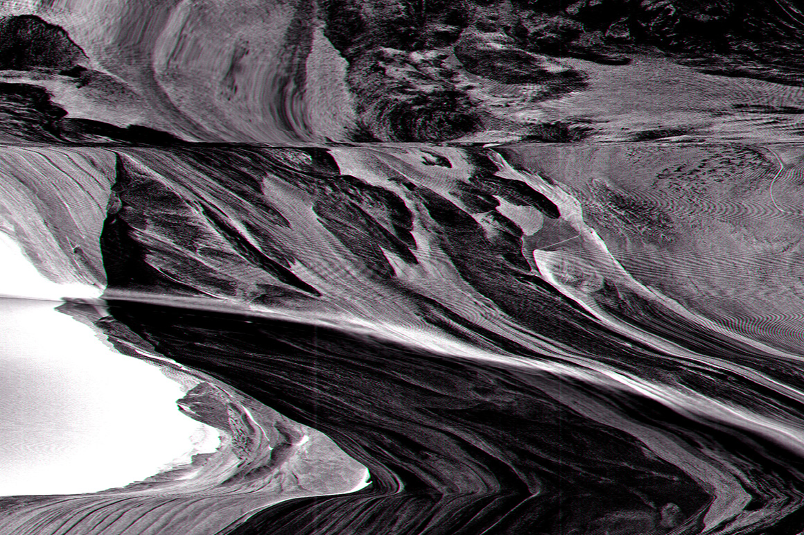 Erosion Video Glitch Distortion Textures