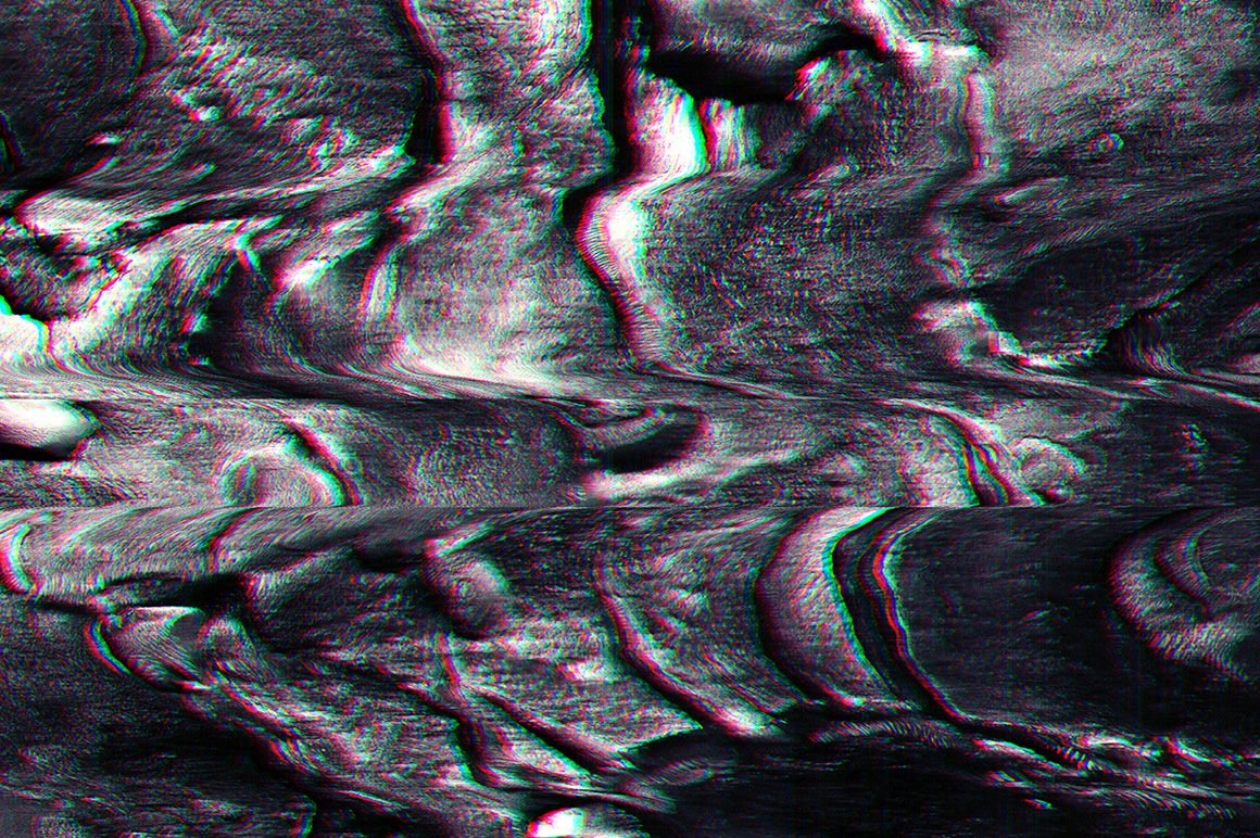 Erosion Video Glitch Distortion Textures