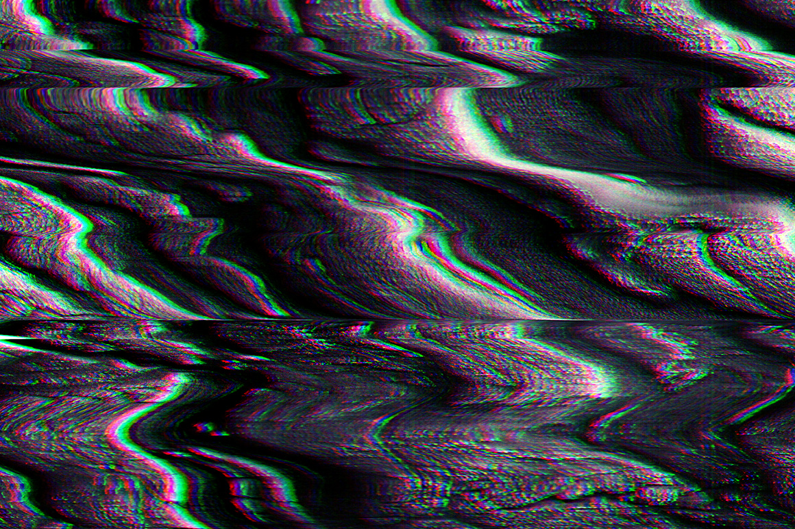 Erosion Video Glitch Distortion Textures