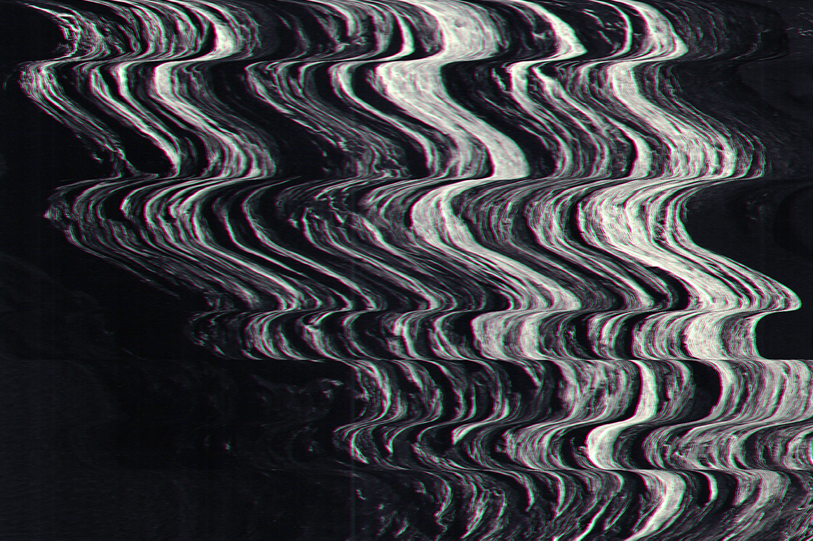 Erosion Video Glitch Distortion Textures