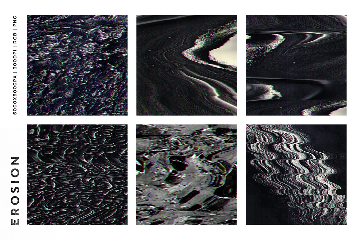 Erosion Video Glitch Distortion Textures Erosion Video Glitch Distortion Textures