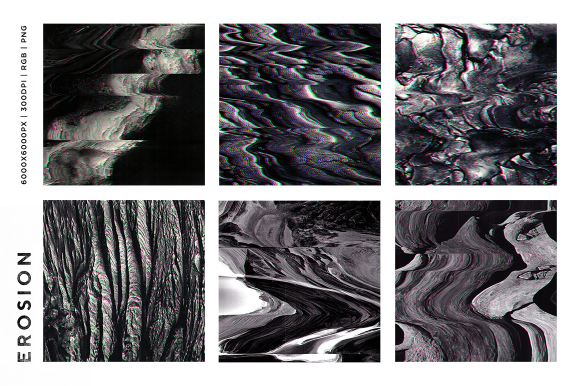 Erosion Video Glitch Distortion Textures Erosion Video Glitch Distortion Textures