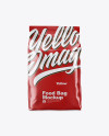 Glossy Food Bag Mockup