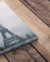 Hardcover Book w/ Leather Cover Mockup